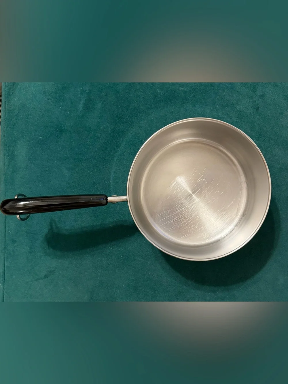 Vintage Revere Ware 1 Qt Copper Bottom Saucepan Clinton ILL 95G With Lid